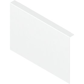 AMBIA-LINE адаптер для задней стенки из ДСП для LEGRABOX с высоким фасадом, высота C, белый шелк, 218 мм
