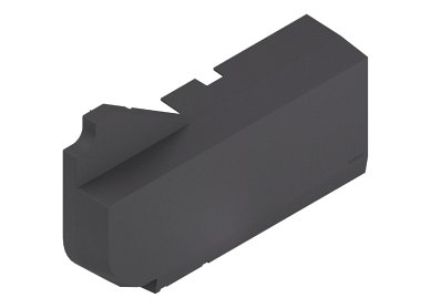 AVENTOS HL, заглушка для SERVO-DRIVE основная темно-серая, лев.