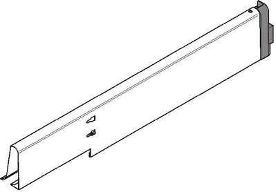 TANDEMBOX, царга под мойку 500мм, белая, правая