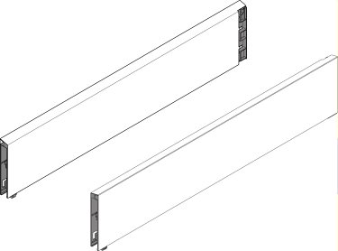 TANDEMBOX intivo, BOXCAP 400мм, белый, комплект