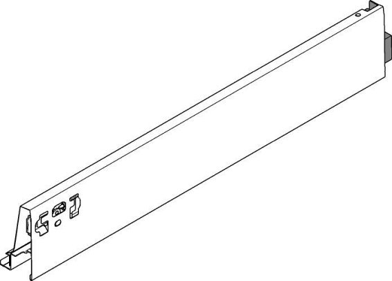 TANDEMBOX intivo/antaro, царга М 83/450мм, белая, прав.