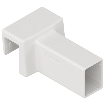 Держатель поперечного релинга AMBIA-LINE, LEGRABOX free, белый шелк