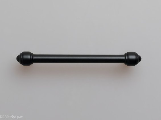WMN850 мебельная ручка-скоба 128 мм черный матовый