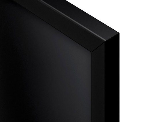 Рамочный профиль 19 мм, черный, 3 м. (Росла)