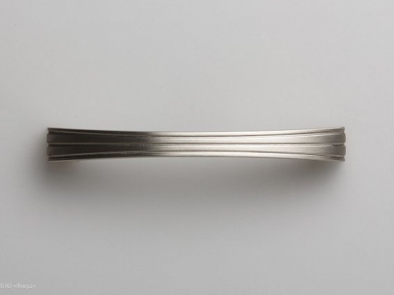 Erika мебельная ручка-скоба 96 мм атласный никель