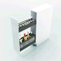 Комплект бутылочницы TANDEMBOX antaro (ширина 200, глубина 500мм), серый