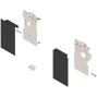 LEGRABOX, комплект держателей фасада, высота M, терра-черный
