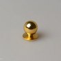 RC006 мебельная ручка-кнопка золото полированное