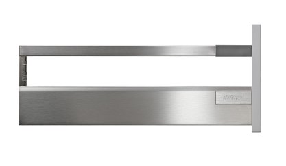 Ящик TANDEMBOX antaro с TIP-ON BLUMOTION (высота B 160, глубина 400 мм, вес ящика от 10 до 30 кг), крепление INSERTA, нержавеющая сталь