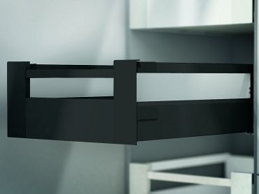 Внутренний ящик TANDEMBOX antaro с TIP-ON BLUMOTION (высота С 192, глубина 500 мм, вес ящика до 20 кг), черный